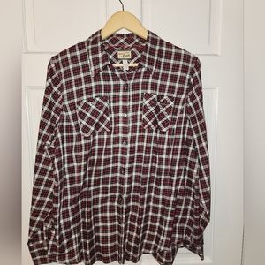 Women's Long-Sleeve  Heritage Shirting by Bass